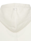 Basic Small Logo Waffle Crop Hood Zip Up