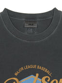 Varsity Vintage Washing Graphic Mega Over Fit T-shirt