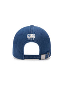 Basic Washing Denim Unstructured Ball Cap