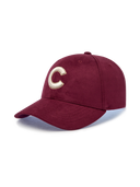Basic Color Suede Structured Ball Cap