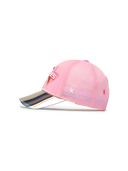 Mirror Brim Color Block All-Mesh Cap