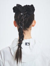 Ribbon Strap Hair Scrunchie Large