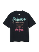 Basic Street Color Lettering Over Fit T-shirt