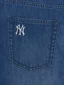 Women's Varsity Lettering Denim Skirt