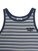 Women's Stripe Sleeveless T-shirt