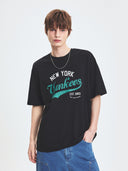 Varsity Vintage Graphic Over Fit T-shirt