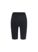 Women's Basic Lettering Band Point Bike Shorts