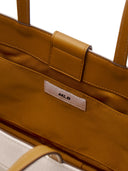 Varsity Lettering Canvas Shoulder Bag