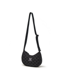 Dia Monogram Denim Jqd Hobo Bag