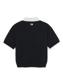 Women's Basic Crop Polo T-Shirts