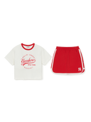 Varsity Street Girl's T-shirt Set