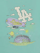 Sportive Summer Cloud Artwork T-shirt