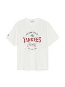 Varsity Vintage Color Graphic Over Fit T-shirt