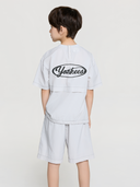 OUTDOOR BASIC WOVEN T-SHIRT SET