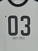 Varsity Blocking Number Logo T-shirt