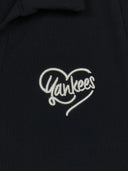 Women's Heart Slim Crop Polo T-shirt