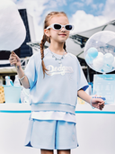 Street Basic Layered T-shirt Set (Girl's)