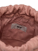 Basic Quilting PU Mini Bucket Cross Bag