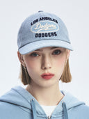 Varsity Vintage Oval Stitch Cursive Unstructured Ball Cap