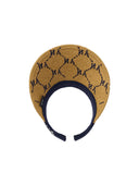 Dia Monogram Raffia Sunvisor