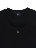 Women's Cut Out Detail Slim Semi Crop T-Shirts
