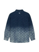 Classic Monogram Gradation Jacquard Denim Shirts