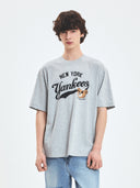 Letter Megabear Over Fit T-shirt