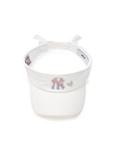 [cool Field] Basic Girl's Stone Ribbon Sunvisor