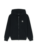 Basic Small Logo Overfit 2way Hood Zip Up