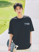 Basic Street Logo Over Fit T-shirt