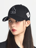 Diamond Stamp Structured Ball Cap