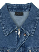 Dia Monogram Embo Patched Denim Work Jacket