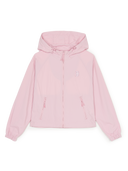 Women's Sportive Varsity Crop Windbreaker