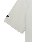 Varsity Small Cursive Over Fit Polo T-Shirts