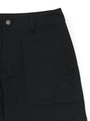 Woman Vintage Cotton Multi Cargo Semi-wide Pants