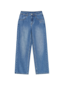 Women's Basic Wide Denim Pants