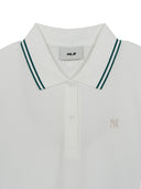 Women's Varsity Sportive Jersey Polo T-shirts