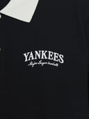 Basic Small Letter Comfortable Fit Polo T-Shirts