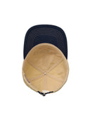 Varsity Lettering Color Block Unstructured Ball Cap