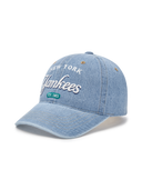 Color Denim Unstructured Ball Cap