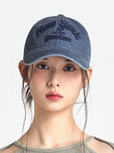 Varsity Lettering Pigment Unstructured Ball Cap