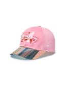 Mirror Brim Color Block All-Mesh Cap