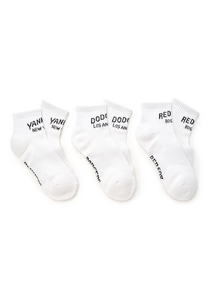 Sportive Varsity Short Socks 3pairs Set