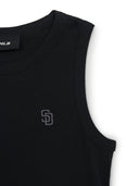 Women's Street Slim Ribbed Sleeveless T-Shirts
