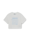Sportive Varsity Mesh T-shirt Set (Girl's)