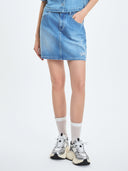 Women's Varsity Logo Denim Skirt