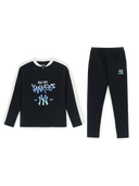 Basic Half-zip Rash Guard Set