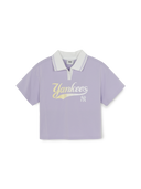 Sportive Athleisure Cursive Skirt T-shirt Set (Girl's)