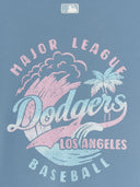 Summer Vintage Washing Graphics Over Fit T-shirt