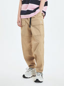 Gorpcore Belt Cargo Wide Taperd Pants